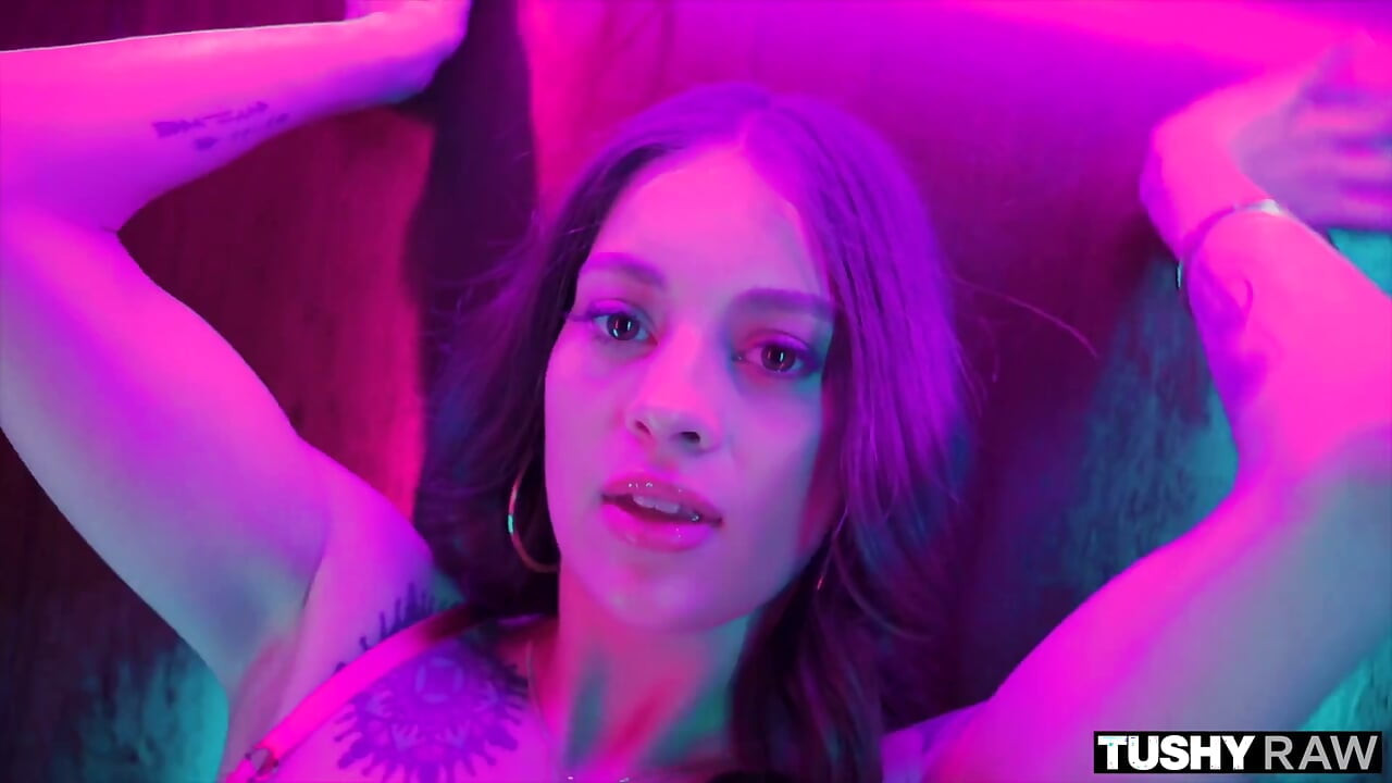 Tushyraw Sexy Brunette Get Her Tight Ass Stretched