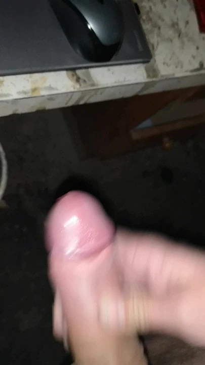Cum in and on rubberpussy