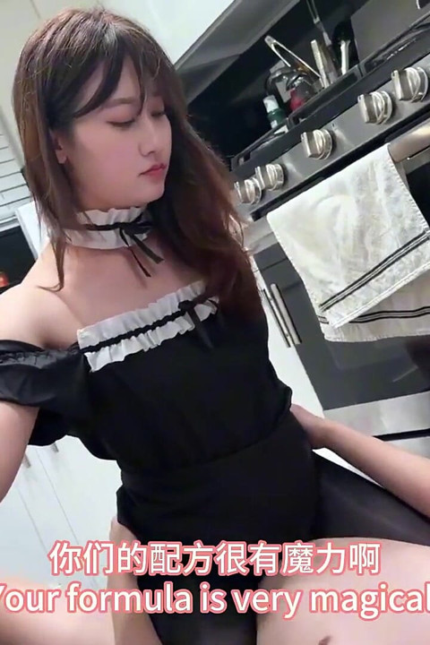 上门烘焙私教课变厨房激战! 奶油未打发人先被打发, 28分钟奶油内射满身