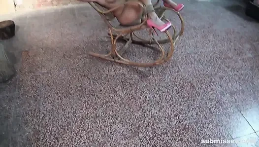 Billie Chair disodok mulutnya pakai video tapegagged