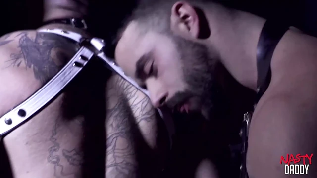 NASTYDADDY Teddy Tores Roughly Drills Bearded Zack Acklands Tight Ass