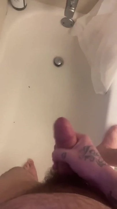 Cum in the shower