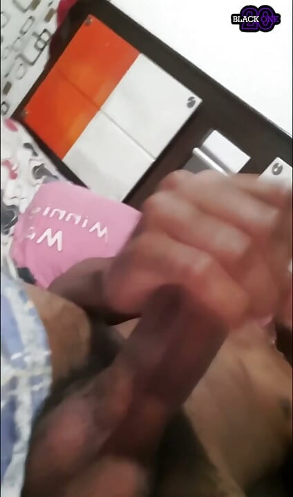 BBC Masturbation While Sexting Until Explosive Cumshot - Thick Black Cock Dirty Chat Edging Juicy Load Black20one