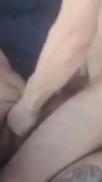Snow Day Threesome. Woke to buddy riding Hubby’s cock. After a quick DP that ass was mine for the riding | Clip 2