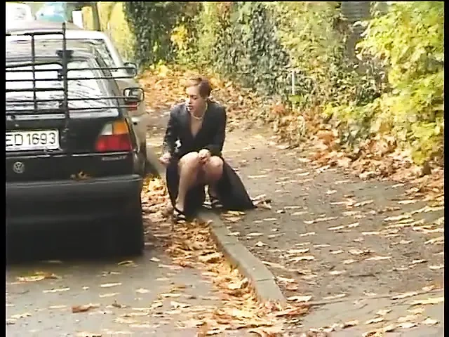 Sexy girl gets fucked after blowjob inside the delivery van