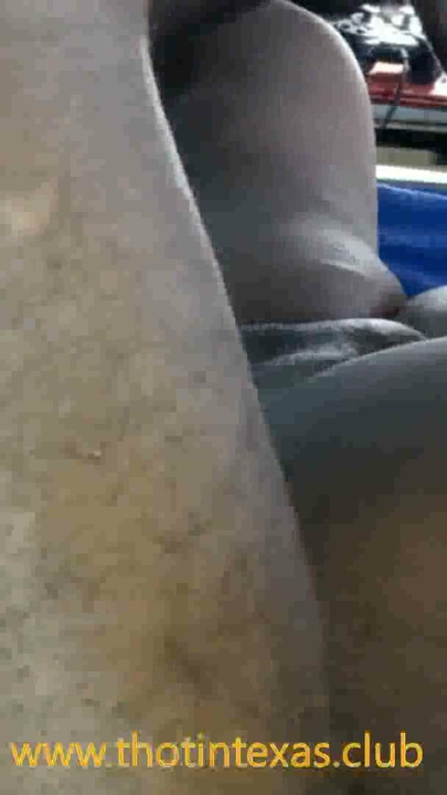 Thot in Texas - African American Big Butt Creampie Fuck | Clip 1