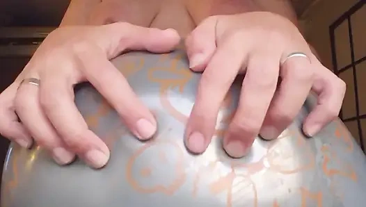 Azdırma ve öküzlü cadılar bayramı balonu - tavşan tezgahbası