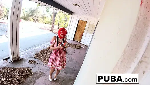 Marica Hase the house jacker gets some BBC from Chris Cock!