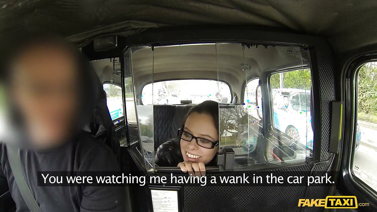 Fake Taxi - Naughty Tiffany Naylor Caught Hiding in a Cab, Gets a Handjob and Deep Pussy Fuck Outside