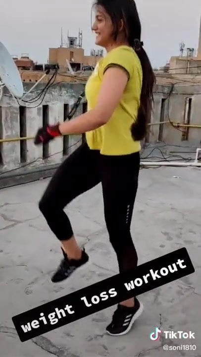 Slim body fitness after love and sex