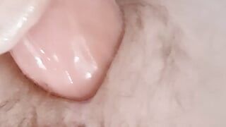 massive dildo in my hairy ass