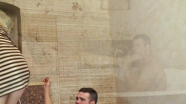 Bathroom foot fucking extreme for blonde and her lover