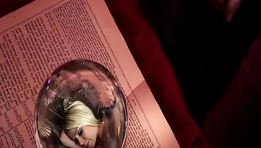 Hard Bitches Scene 4 Blonde MILF in Lingerie Likes Having Three Cocks at...