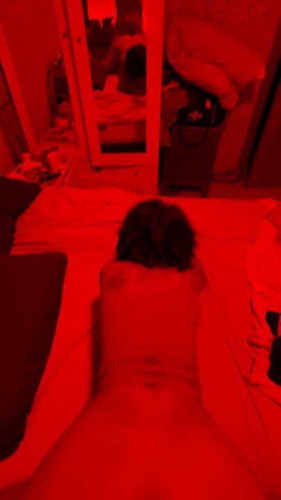 I Suck His Cock and He Ends up Fucking Me on All Fours; He Cums on My Back and Ass