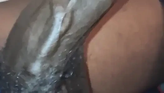 Sert büyük zenci yakın çekim