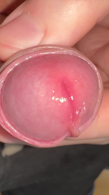 Emotional moment from "Play With My Little Foreskin Cock (Collection)"