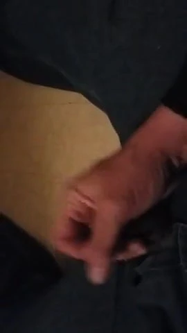 Horny and cuming in overalls