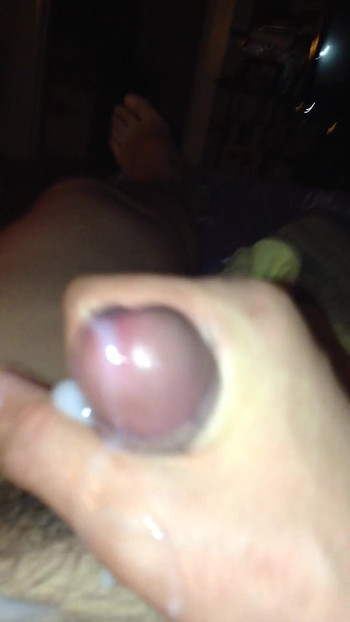 Jerk off cum a lot after party