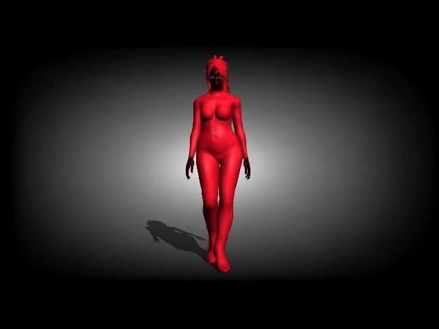 Thick Red Bodysuit