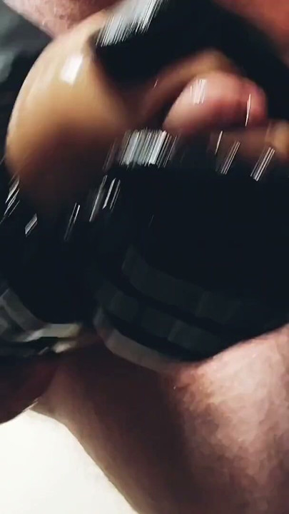 Daddy Rough Fucks His Fleshlight To A Big Cum Load | Clip 1