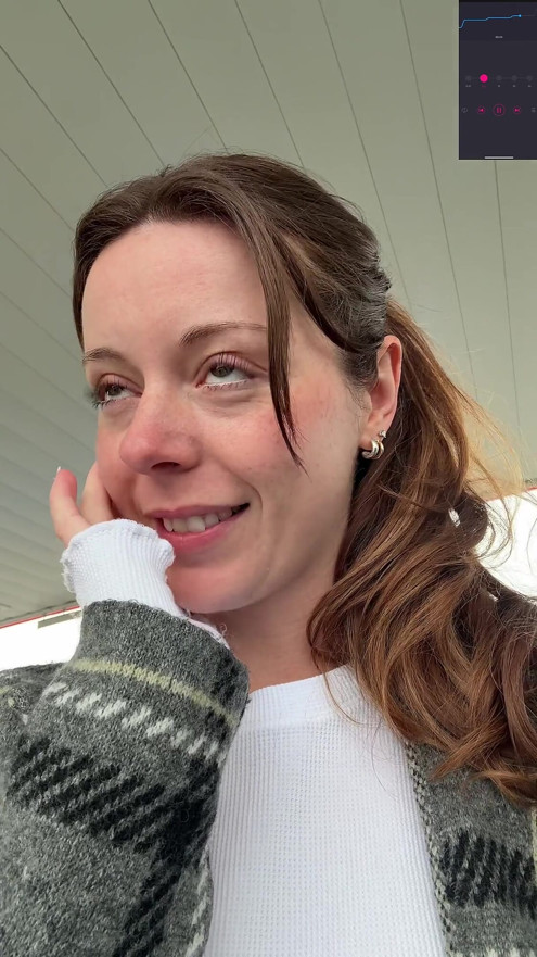Trying Not to Cum Too Loud While I Pump My Gas