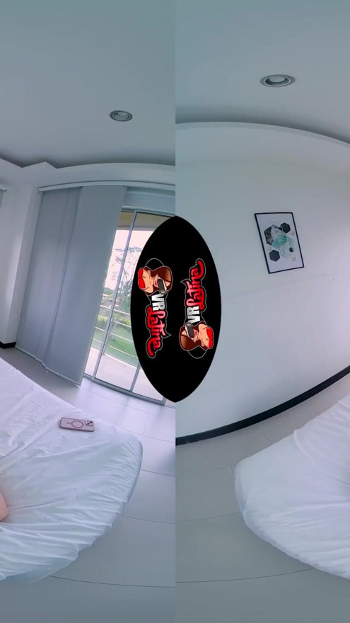 VRLatina - Incredibly Cute Latina Fucks You In Her Room | Clip 1