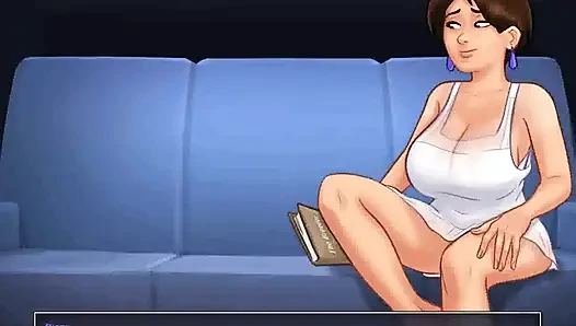Yaz mevsimi efsanesi: genç erkek avcısı orta yaşlı seksi kadın büyük yarağıyla bir adamı elinde yakaladı ep 153