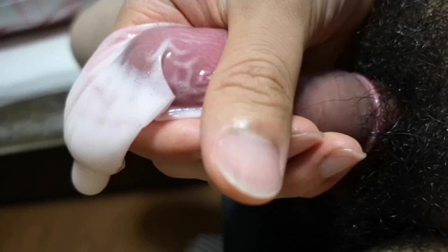 condom masturbation 2nd cumshot