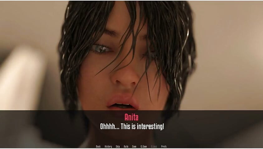 Anita's Internship- Gameplay - Roleplay - Petite Teen Tries Vibrator for First Time Peeked by Stepdaddy
