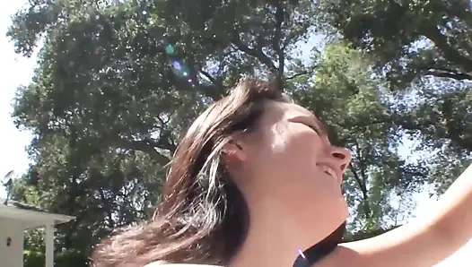 Huge cock sucking big ass babe pussy fucking cum on pussy