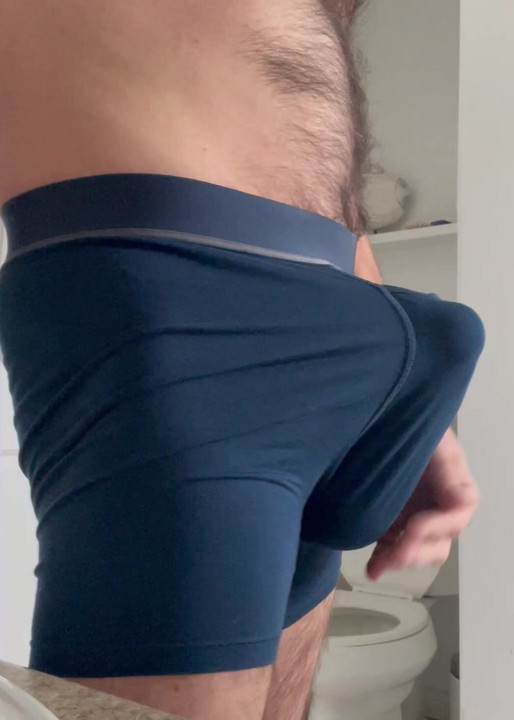 Stiff Prick in underwear