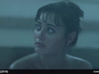 Ella Purnell topless and erotic scenes from movie