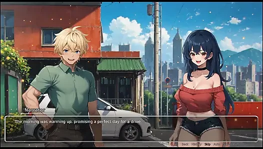 Die wände entblößt, ROMANTIK, Hentai-Spiel ep.1 Meine FREUNDIN enthüllt ihren PERFEKTen ARsch auf der STRAßE!