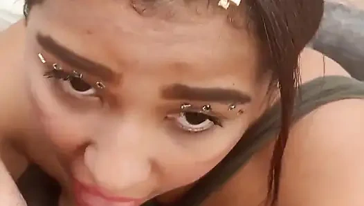 Я трахаю соседку, которая очень горячая с очень большой задницей - часть 7