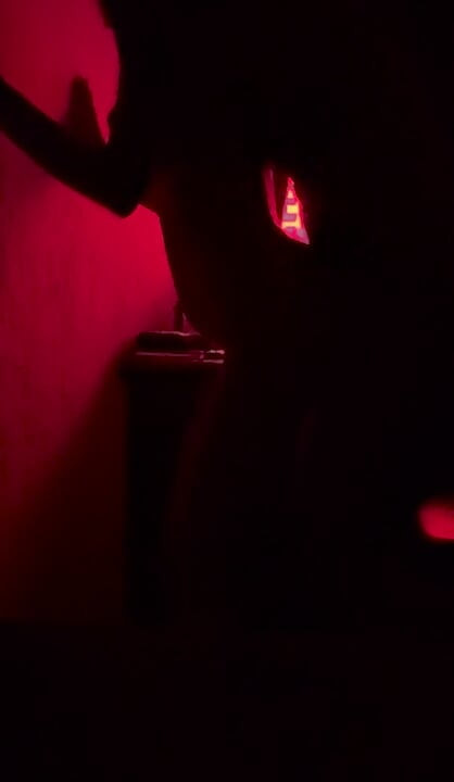 Intense Romanic Sex in Red Room Leads to Creampie After Blowjob