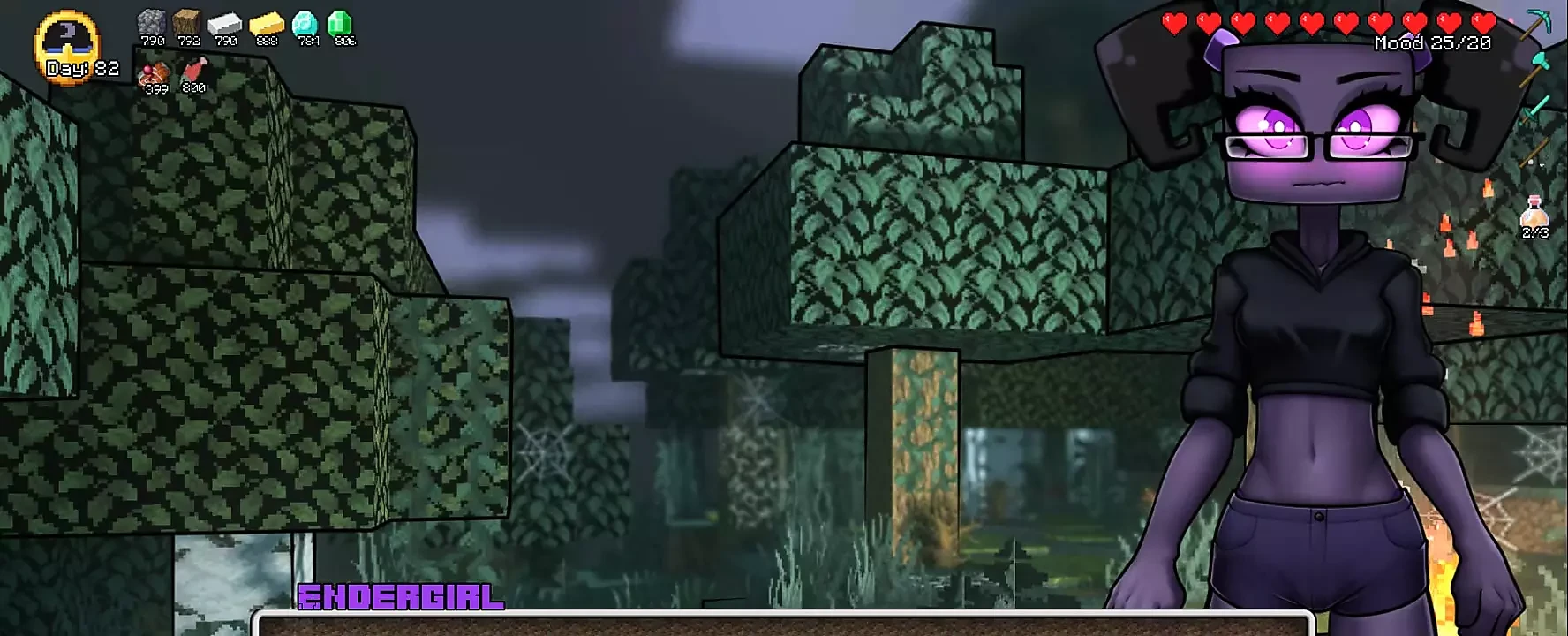Minecraft Horny Craft - Part 41 Alex Lesbian Love by Loveskysanhentai