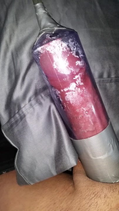 Me my horny big cock and my cock toy