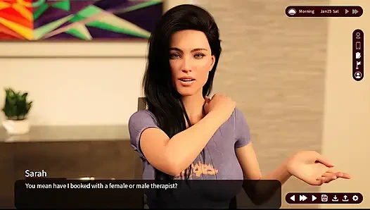 Bisikan gairah 19 sarah pergi untuk dipijat