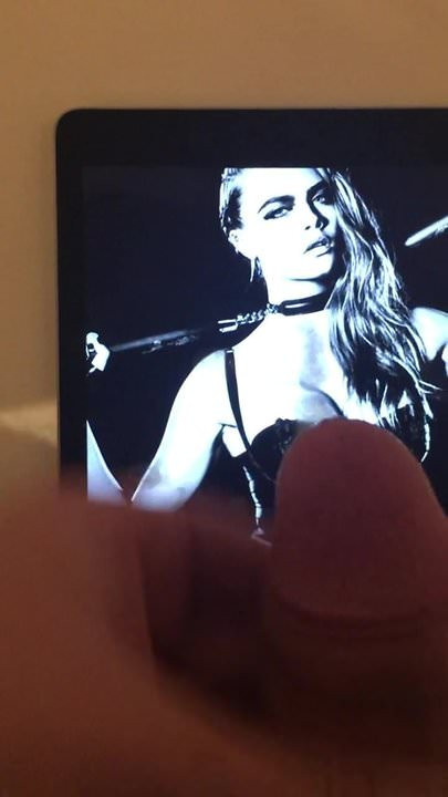 cum tribute for Cara Delevingne
