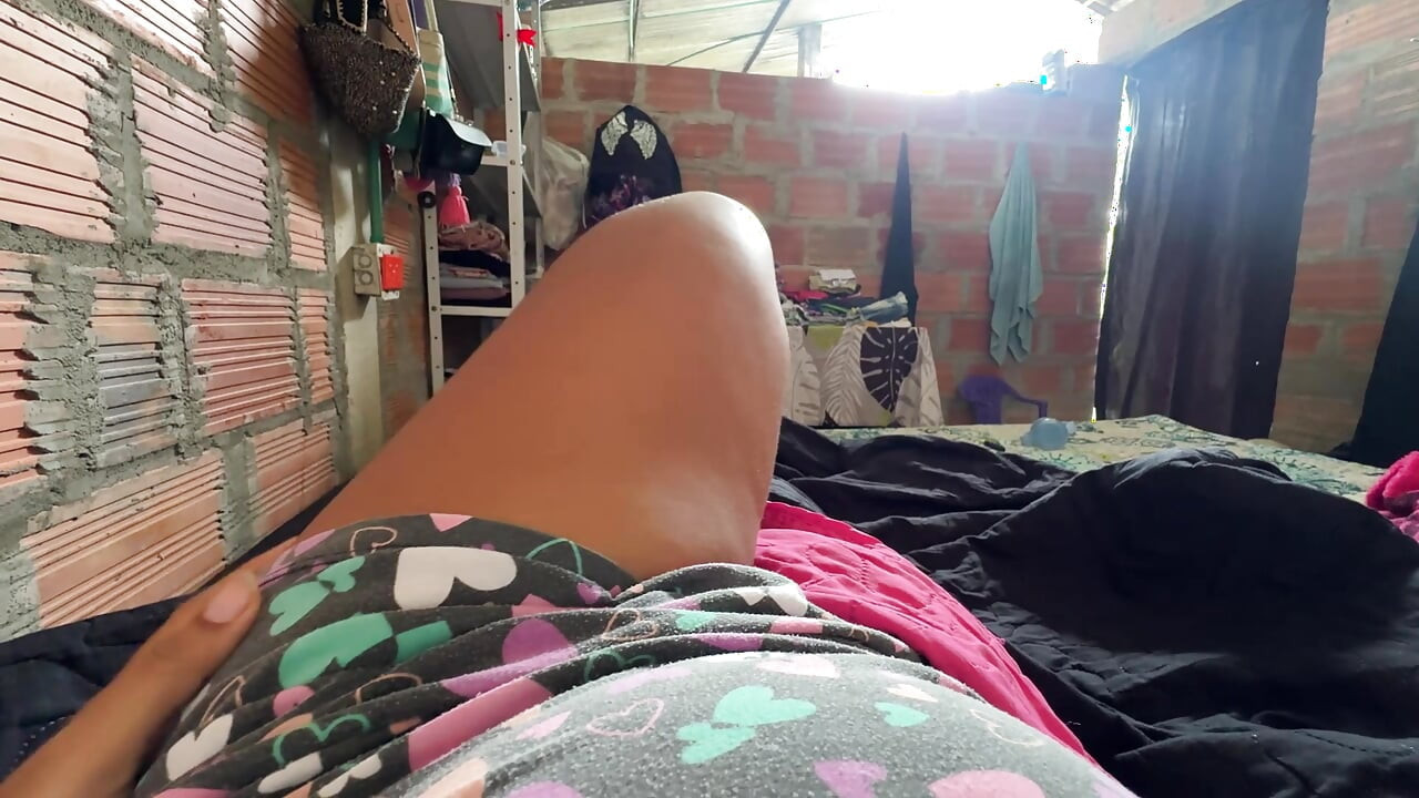 Guys left me alone at my grandparents' house, I wish one of you was around and came in to fuck me before someone comes along