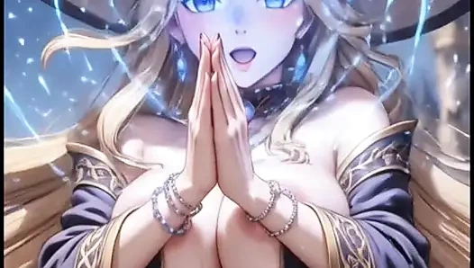 Sorcerer girls dance in a castle (Ai animation)