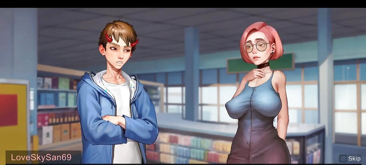 Taffy tales v1.07.3c bagian 92 karyawan toko yang lagi sange berat! oleh Loveskysan69