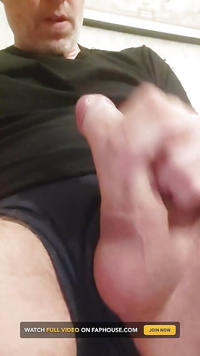 Pumping Out a Powerful and Creamy Cum Load by My Thick Cock