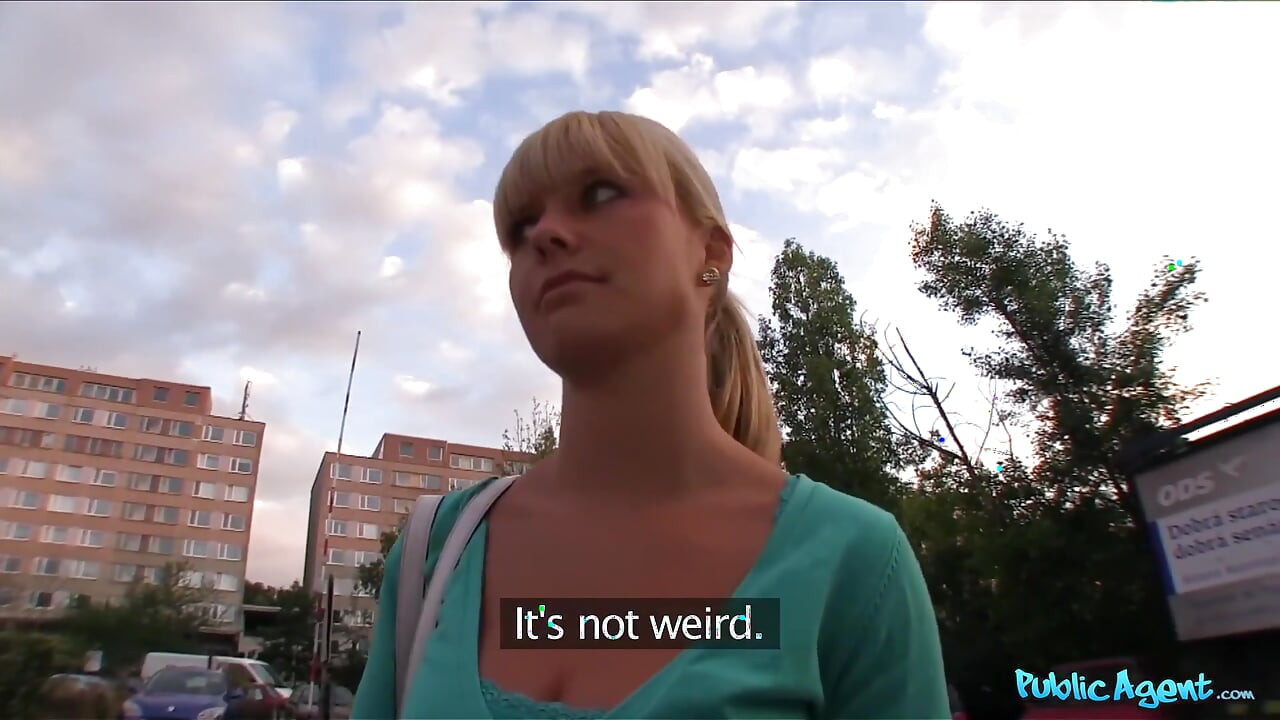 Public Agent - Desperate Blonde College Girl Willing to Work for a Hard Fuck
