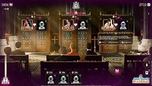 Sisters in Sin Gameplay Part 12 – Lust Performs the Sexual Ritual with Esther in the Library