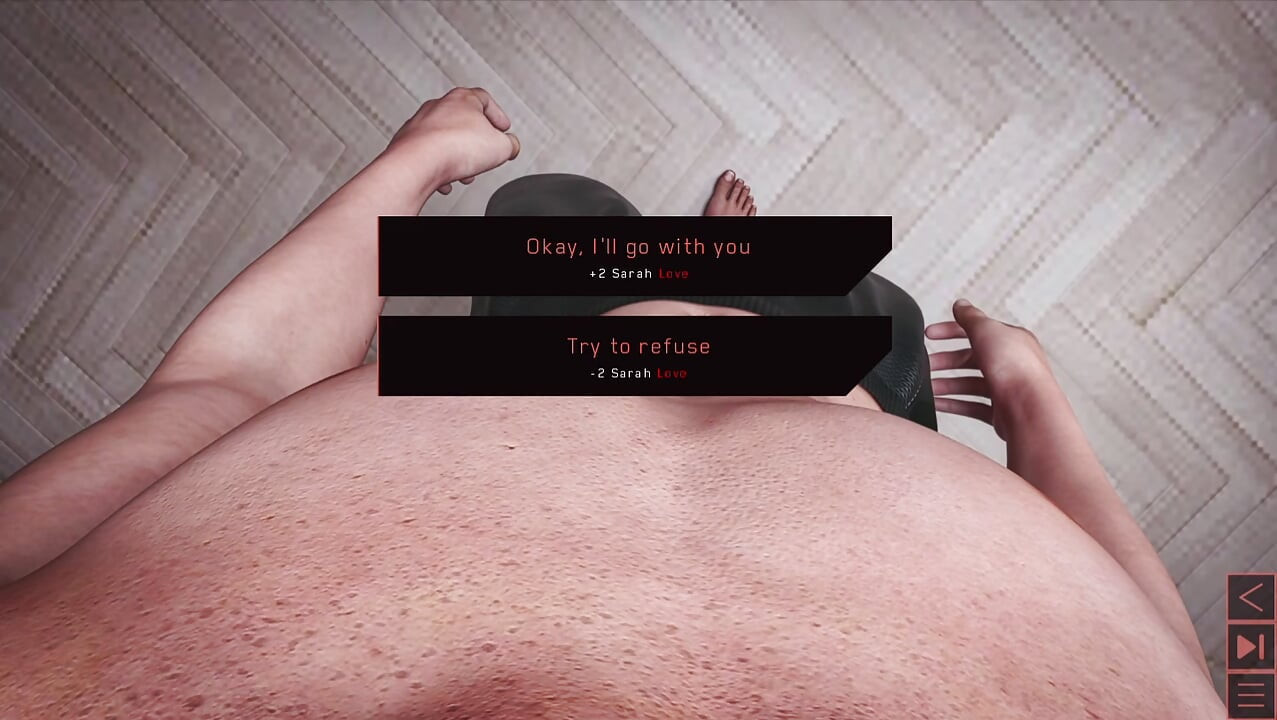 the synthetic milf sara joke with me in my house