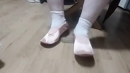 My First Gymnastics Slippers with White Socks