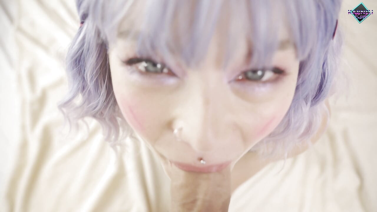 Kawaii teen loves to suck big dick and eat sweet cum