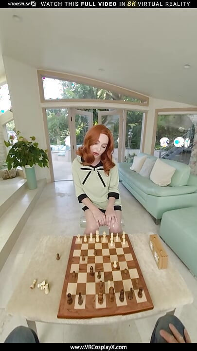 VRCosplayX Tik Tak, Things Are Getting More Intense Between You And Beth Harmon Of QUEEN'S GAMBIT Part 1