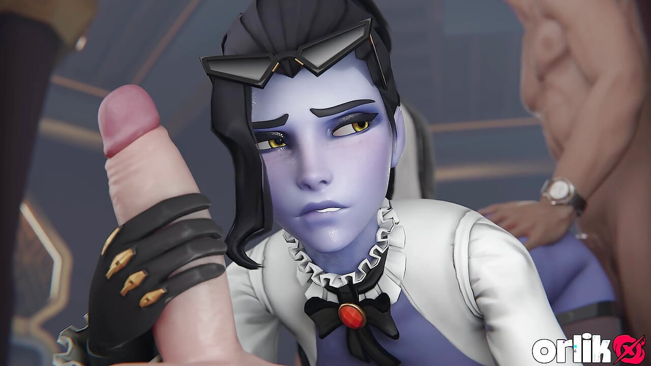 Overwatch - puta Widowmaker elige una gran polla sobre rose (animado en 3d)